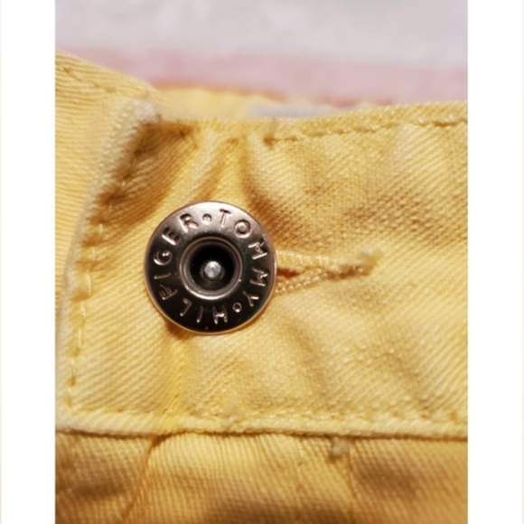 Tommy Hilfiger Yellow Hipster Boot Pants/Jeans size 10P - Picture 3 of 11